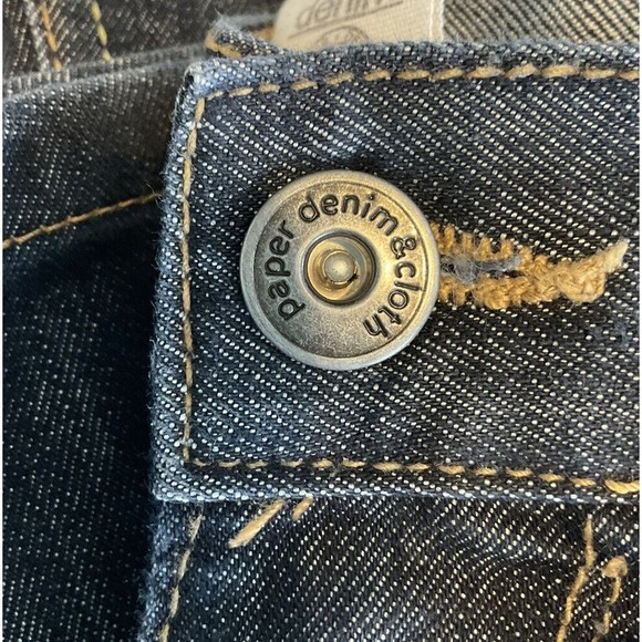 Paper Denim And Cloth Mens Straight Leg Blue Jeans, Size 38x32. - Picture 9 of 9